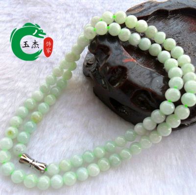 天然A货翡翠项链 女性颈间的高雅华章与智慧投资